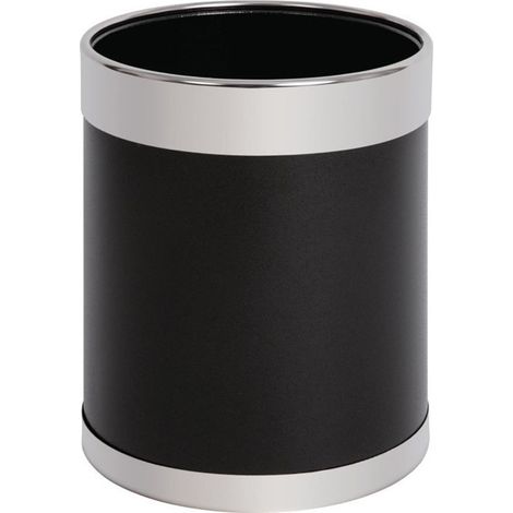 Poubelle avec Bordure Argentée pour Chambre Hôtel - Bolero (1/5)