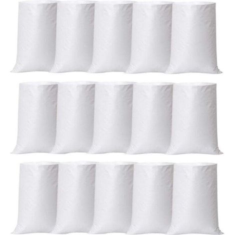 30 Sacs à Gravats Réutilisables 60x100 cm Résistants pour Sable Terre et Déchets (1/4)