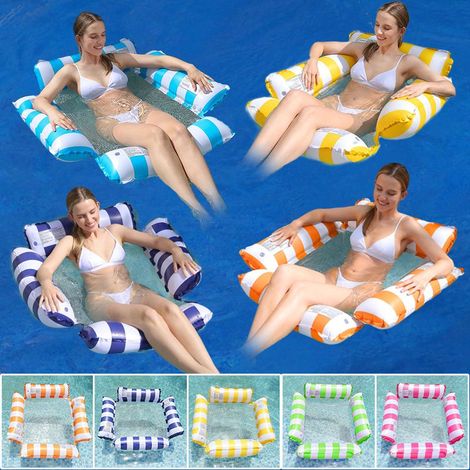 Bouée, matelas pneumatique, tapis flottant, fauteuil gonflable, hamac, jouets aquatiques (1/2)