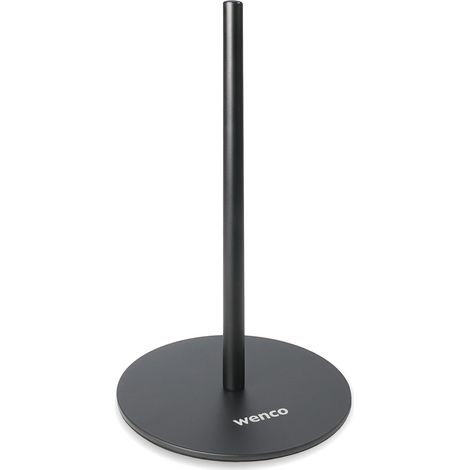 Porte-Rouleau d'essuie-Tout en Acier - pour Rouleaux Courants - Support de Papier essuie-Tout avec Montage Facile - Design Durable pour Toutes Les Cuisines - Noir (1/5)
