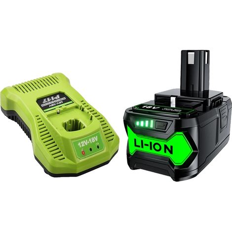 Batterie, 18V Li-ion, capacité de 5000mAh, 2chargeurDeBatterie (1/2)