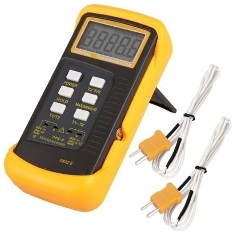Digital Thermometer 2 Way K-Type Sensor Temperature Probe, [Importé du Royaume-Uni] (1/5)