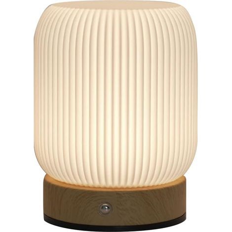 Lampe de chevet tactile, trois couleursdirigéLampe de bureau, à intensité variable et sans filUSBlampe rechargeable (1/5)