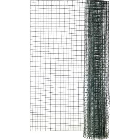 Rete elettrosaldata verde per animali, H.1 x L.3 m, rete H.19 x L.19 mm Centrale Brico