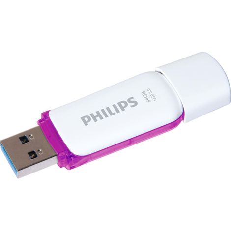 Clés USB 3.0 Philips Snow Edition 64 Go Violet (1/5)