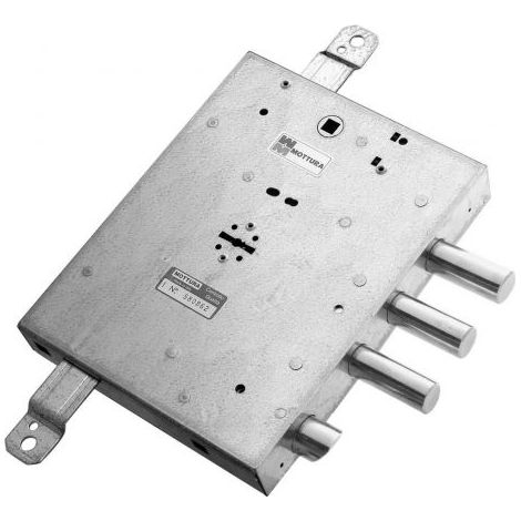 Mottura SERRATURA PORTE BLINDATE GARDESA APPL.D/M+S TRIP Art.89R571GD/S17 E.89Sx