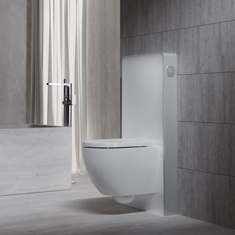 Bâti-support Steinberg Serie 710 pour wc suspendu, réservoir de (1/2)