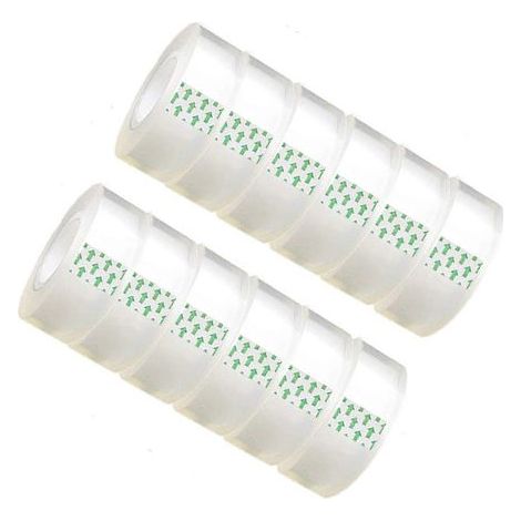 12 rouleaux de recharges de ruban adhésif Scotch pour le bureau, la maison et l'école