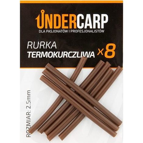 Tubo termorretráctil de 2,5 mm, color marrón. (1/5)