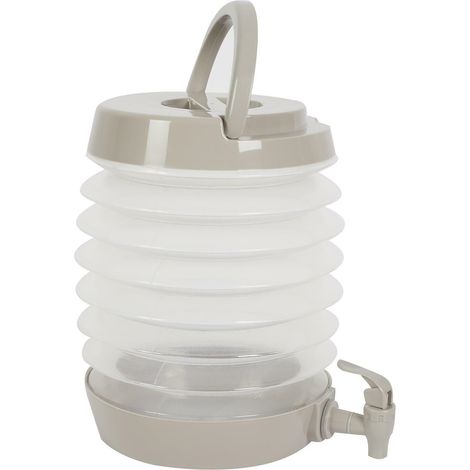 CONTENITORE PER BEVANDE PIEGHEVOLE DA 5,5 L con maniglia e rubinetto (1/5)