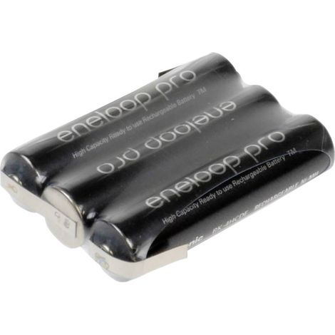 Pacco batteria 3x Ministilo (AAA) Panasonic eneloop Pro linguette a saldare a Z NiMH 3.6 V 900 mAh