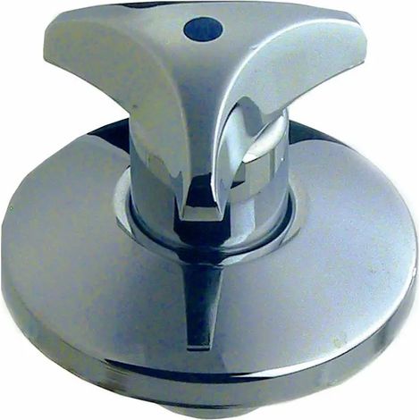 Seppelfricke SEPP UP set di finitura con maniglia a tre stelle per freddo e caldo i M24x1 (DN15-25) Cr Tipo 2913.02, 0028698