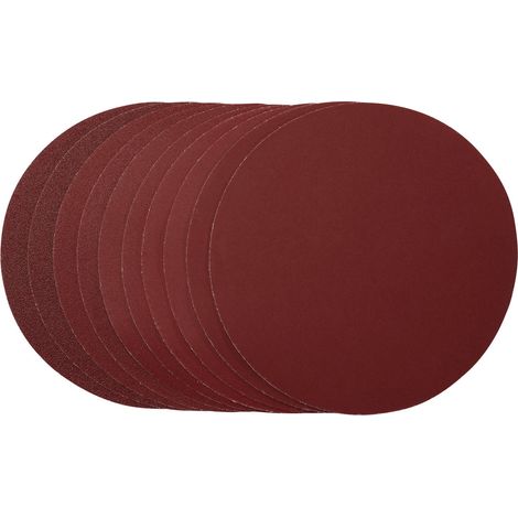 Premium 180mm Hook & Loop Sanding Discs Set – Assorted Grit, Pack of 10 (1/5)