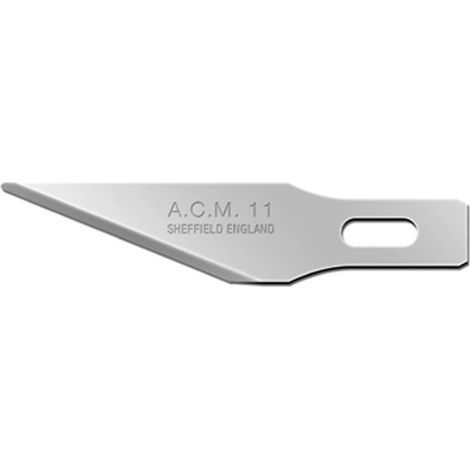 ACM11 SM Lame de scalpel 40 mm Carbone carbone 50 pc(s) Y763632