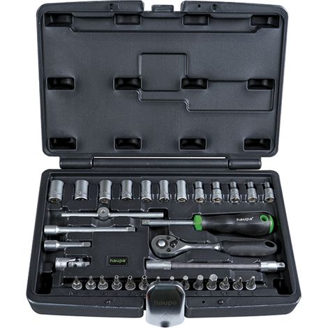 Steckschlüsselsatz 1/4" 33-tlg 110674 (1/2)
