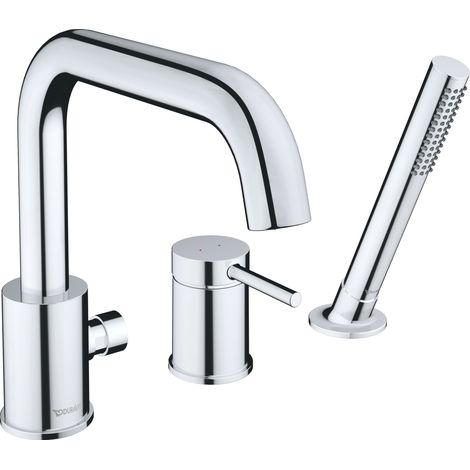 Duravit Circle robinetterie de baignoire à 3 trous, saillie 215 (1/3)