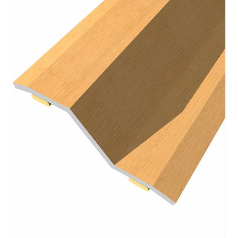 Barre De Seuil Adhésive Chêne Variable Niveau Variable 8-14mm, Adhésive, Acier - Baglinox