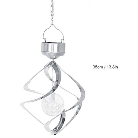 Carillon Solaire extérieur IP55 Acier Inoxydable RVB dégradé (1/3)