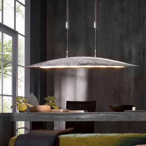 Lampada a sospensione a LED, lampada da soggiorno a 6 luci, regolabile in altezza (1/5)