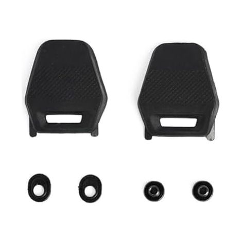 Ersatz-Fersenpolster für Rennradschuhe RC901 RC902 RC903, ABS-Reparaturzubehör, Fersenschutz, Größe S/M/L, passend für Größen 36-48, schwarz (2 Stück) (1/5)