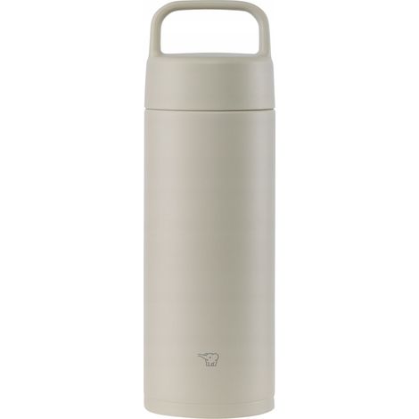 Taza térmica Zojirushi con asa para bebidas calientes SM-RS50-WZ 500 ml color crudo (1/5)