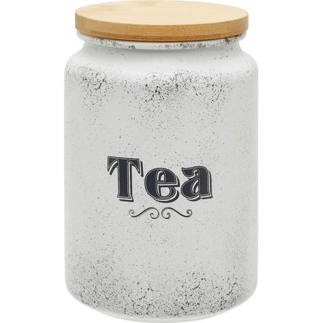 Mömax Vorratsdose Vintage Tea Weiß ca. 0,85 l