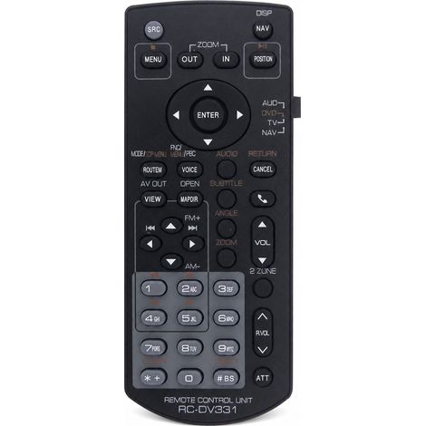 Télécommande RC-DV331 Compatible avec Autoradios Kenwood DDX8019 et 80224BT (1/5)