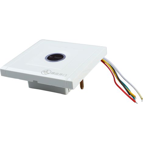 Interrupteur tactile de contrôle d'accès, isolation tactile, 12 à 24 V CC, bouton d'ouverture de porte de sortie pour porte en bois ou en fer (1/5)