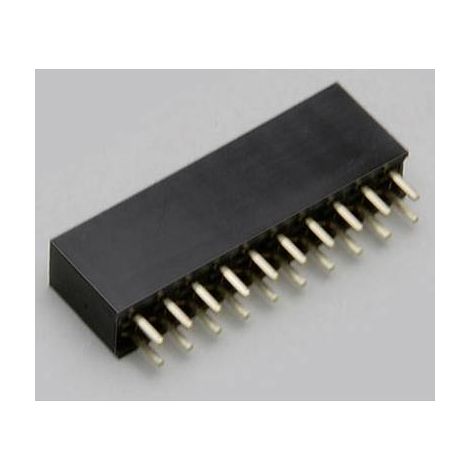 TRU COMPONENTS Barrette femelle (standard) Nbr de rangées: 2 Nombre de pôles par rangée: 4 TC-2506279 1 pc(s) Q202432 (1/2)