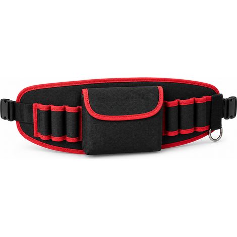 Pochette à outils électricien avec ceinture rouge 56 cm (1/5)