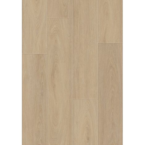 Mexen Pasadena échantillon de panneaux en vinyle 1240 x 182 mm SPC 6,5 mm, sous-couche IXPE 1,5 mm, 4 V-Joint, Chêne - F1129-S (1/2)