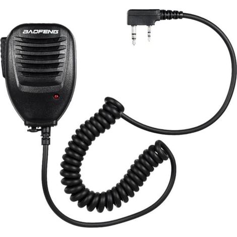 Baofeng UV-5R Walkie-Talkie mit dediziertem Lautsprechermikrofon
