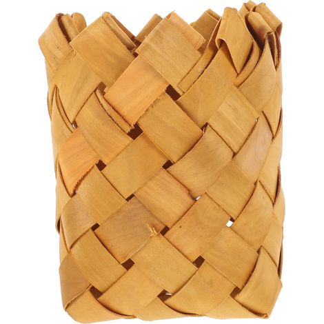 Panier Tressé Multi-usage pour Couverts et Ustensiles de Cuisine Petit Organisateur Léger et Compact pour Bureau et Table