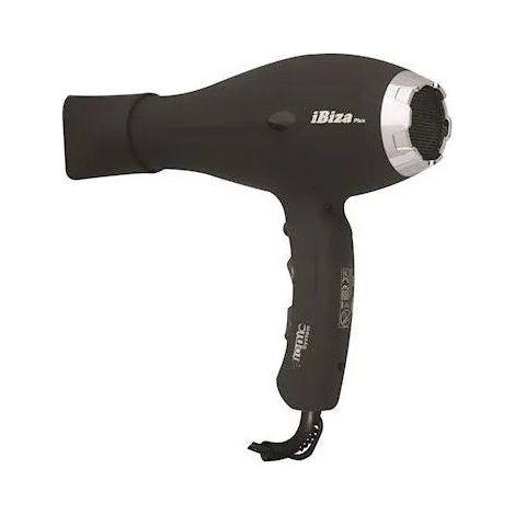 Asciugacapelli 1875w nero opaco, senza supporto