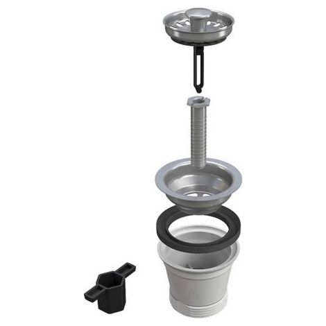 PILETTA CANESTRO D.70 STP PER LAVELLO INOX