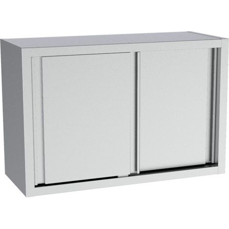 Armoire murale inox portes coulissantes - Combisteel (1/2)