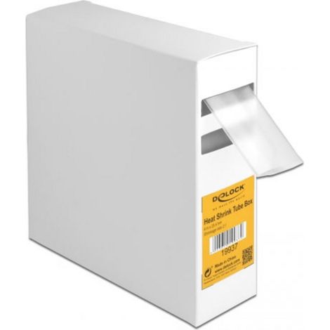 DeLOCK Delock Schrumpfschlauch Box 4 m x 25,4 mm transparent (19937)