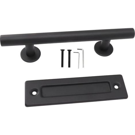 de porte coulissante de grange robuste et durable en acier