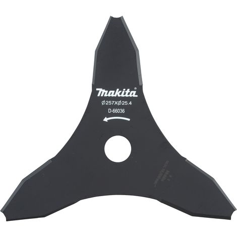 Makita D-66036 Lama Metallo Decespugliatori Ø 255mm Ø Foro 25,4mm Spessore 3 3T (1/4)