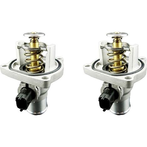 2 termostatos de refrigerante de motor para automóvil + carcasa para Aveo Cruze Sonic 96984104 55578419 (1/2)