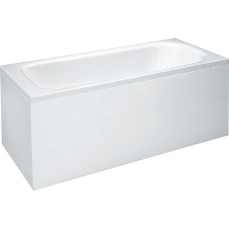 Laufen Solutions - Baignoire avec support et panneau en L gauche, 1700x750 mm, blanc H2235050000001 (1/3)
