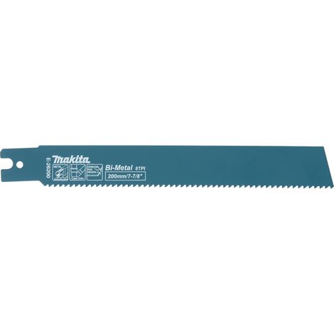 LAME SCIE RECIPRO BiM POUR INOX 200 MM MAKITA E-26200