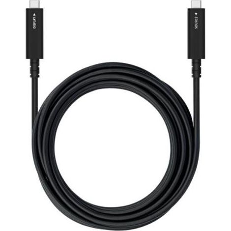 Sharp 100016091 cavo USB USB 2.0 5 m USB C 8,1 Gbit/s 60 W Nero (1/2)