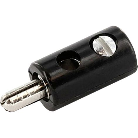 econ connect HOS25SW Miniatur-Bananenstecker Stecker Stift-Ø: 2.60 mm 1 St. Bulk (1/3)