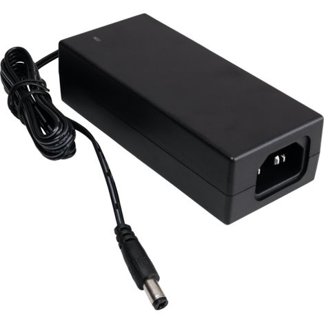 POSC12333D-C14-25: Desktop-Schaltnetzteil 12 V/3,33 A/40 W mit DC-Stecker – 5,5 x 2,5 mm