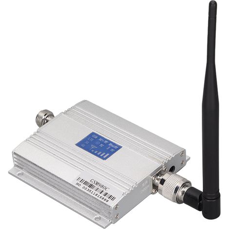 GSM980C Signalverstärker für Mobiltelefone - Kompakte Antenne mit Saugnapf 10 m - 110-240 V (EU-Stecker)