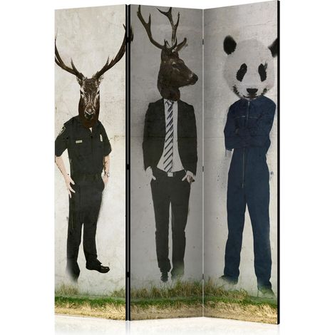 Paravento - Man or Animal [Room Dividers] - 135x172 (1/4)