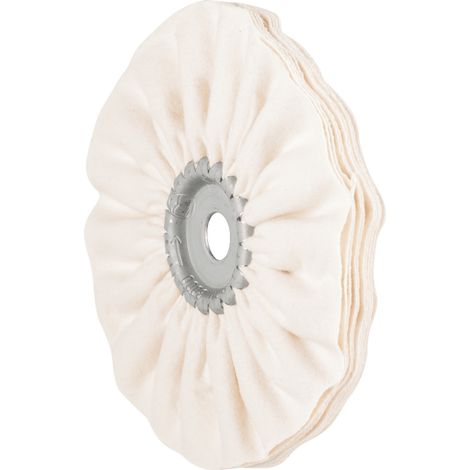 PFERD Tuchring TR Flanell Ø 200x10mm Bohrung-Ø 20mm für Spiegelpolitur und Abglänzen mit Polierpaste (1/5)