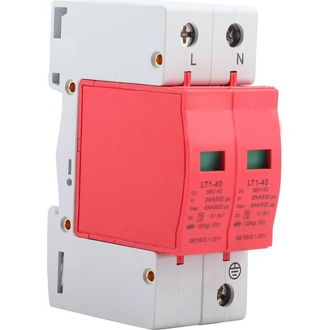 Surge Protective Device Telephone Thunder Tele Protector Lowvoltage Arrester (2P40KA)