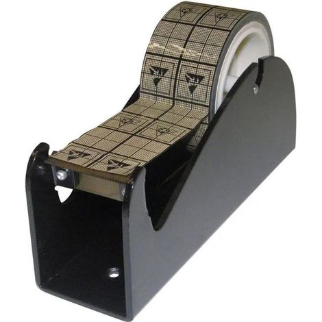 Bjz C-194 12407 Desenrollador de mesa antiestático negro 5 cm